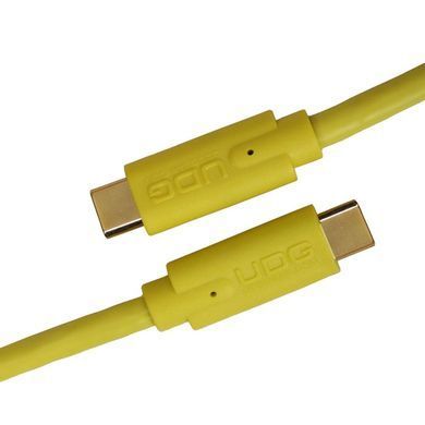 UDG UDG Ultimate Cable USB 3.2 C-C Yellow Straight 1,5 - высокоскоростной кабель, Жёлтый