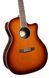 Cort Exotic-GA Walnut (Sunburst) - електроакустична гітара, Коричневий