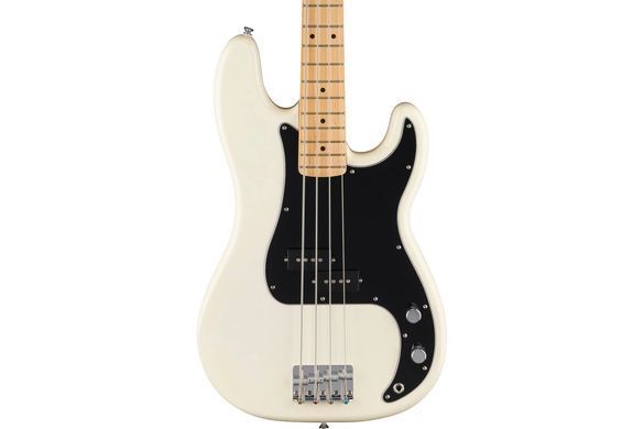 Fender Standard Precision Bass MN Olympic White - Бас-гітара, Білий