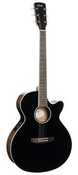 Cort Exotic-SFX Ash (Black Gloss) - електроакустична гітара , ассорти