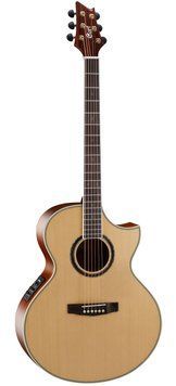 CORT NDX Baritone (Natural Satin) - електроакустична гітара, Натуральний