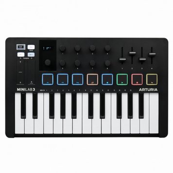 Arturia MiniLab 3 Black Edition, Черный