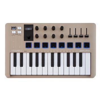 Arturia MiniLab 3 Champagne Edition - MIDI-клавиатура, Коричневый