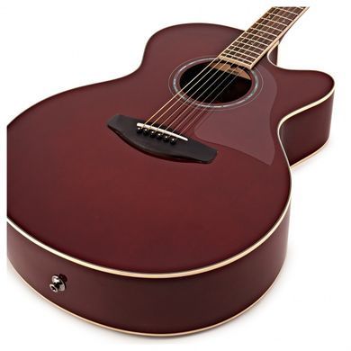 YAMAHA CPX600 (Root Beer) - электроакустическая гитара , Красный