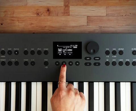 Roland GO:KEYS-5-GT - Синтезатор , Темно-сірий