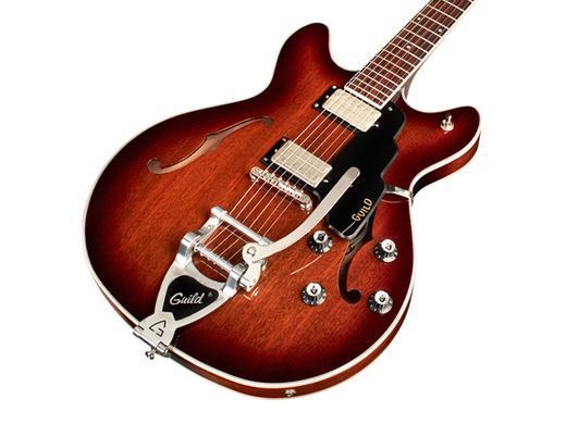 GUILD Starfire I DC GVT (California Burst) - электрогитара , Коричневый