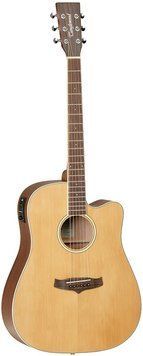 Tanglewood TW5 CE NA - электроакустическая гитара, Натуральный