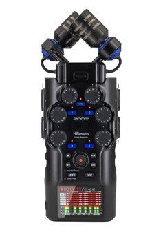 Zoom H6studio - Портативная 6ти канальная цифровая студия звукозаписи, Черный