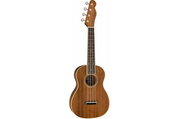 FENDER UKULELE ZUMA CONCERT NATURAL WN, Коричневий