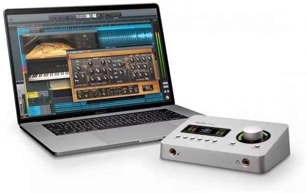 UNIVERSAL AUDIO Apollo Solo Heritage Edition (Desktop/Mac/Win/TB3), Серебристый