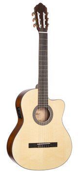 CORT AC120 CE (Open Pore)  - класична гітара зі звукознімачем, Натуральний