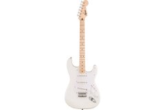 Squier by Fender Sonic Stratocaster HT MN Arctic White, Белый