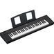 YAMAHA PIAGGERO NP-15 (BLACK) - Цифрове фотрепіано, Черный