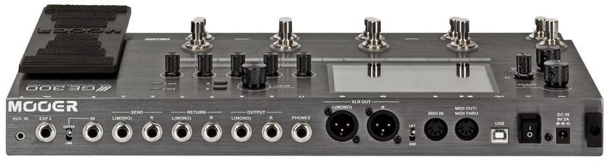 MOOER GE300 - процесор ефектів , Темно-сірий