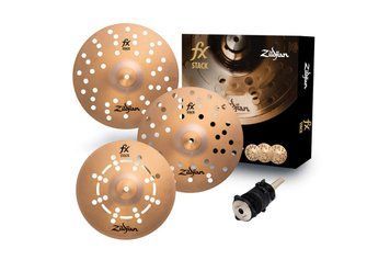 ZILDJIAN FX STACKS 12" - набор тарелок для эффектов, Золотой