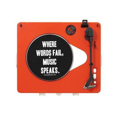 Gadhouse Brad Retro MK II (Tangerine) - Виниловый проигрыватель, Оранжевый