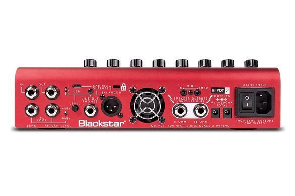 BLACKSTAR DEPT 10 AMPED 2 - Гитарный усилитель, Красный
