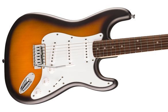 Squier by Fender Debut Stratocaster LRL 2 Tone Sunburst - Електрогітара , Коричневий