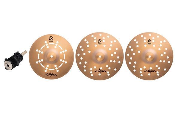 ZILDJIAN FX STACKS 12" - набор тарелок для эффектов, Золотой