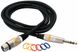 ROCKCABLE RCL30383 D6F BA - MICROPHONE CABLE - XLR (F) / TRS JACK (3M), Черный