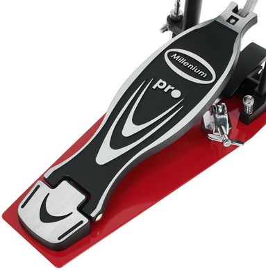 Millenium PD-223 Pro Series BD Pedal, Червоний