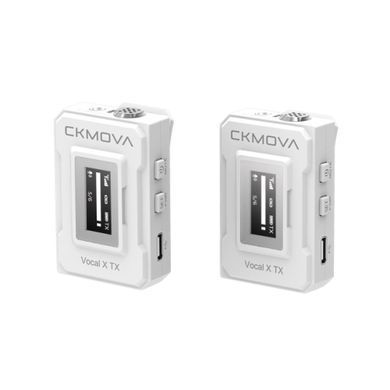 CKMOVA Vocal X V2W - микрофонная радиосистема, Белый