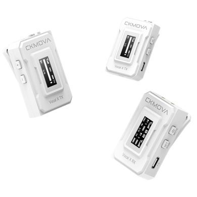 CKMOVA Vocal X V2W - микрофонная радиосистема, Белый