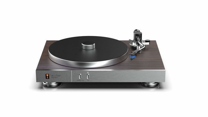 JBL TT350 Classic - програвач вінілу, Сріблястий