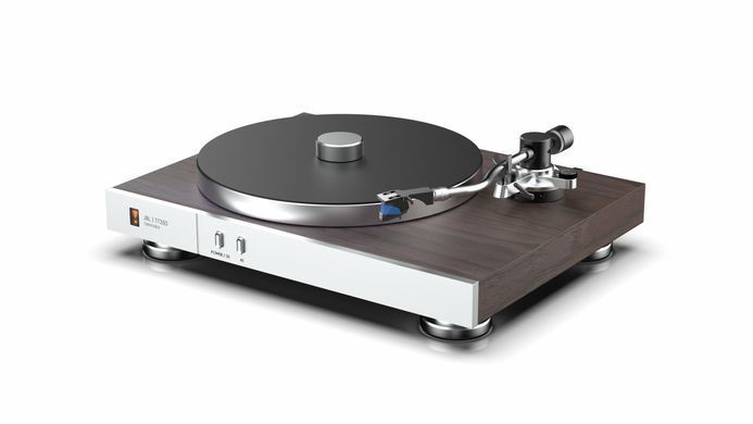 JBL TT350 Classic - програвач вінілу, Сріблястий
