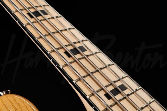 Harley Benton JB-75-5MN NA Vintage Series - Бас-гитара, Натуральный