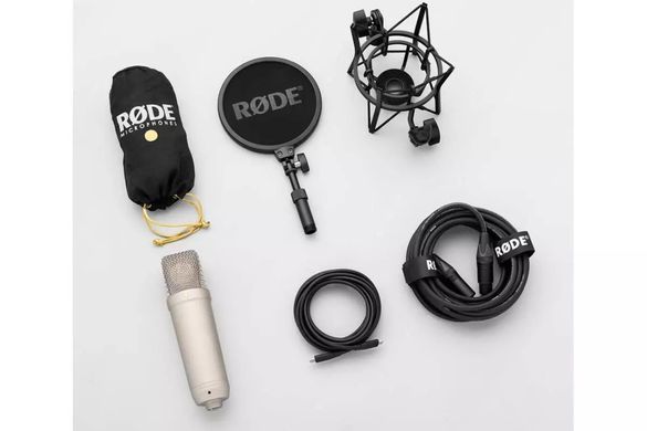 Rode NT1 5th Generation Silver - микрофон студийный, Серебристый