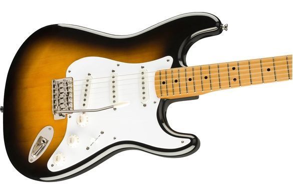 Squier by Fender Classic Vibe '50S Stratocaster Maple Fingerboard 2-Color Sunburst - Электрогитара, Коричневый