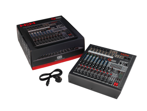 HH Electronics Q12FX - микшерный пульт, Черный