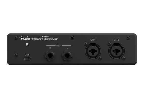 FENDER Quantum LT4 - Аудіоінтерфейс , Черный