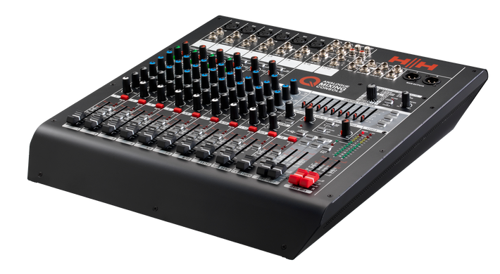 HH Electronics Q12FX - микшерный пульт, Черный