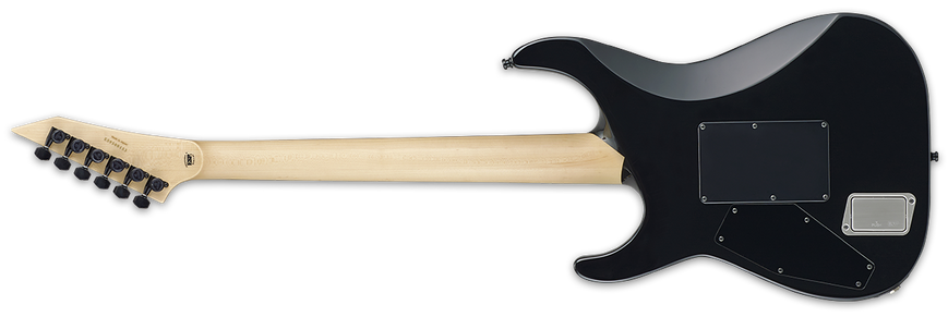 ESP E-II M-II NECK THRU (BLACK), Черный