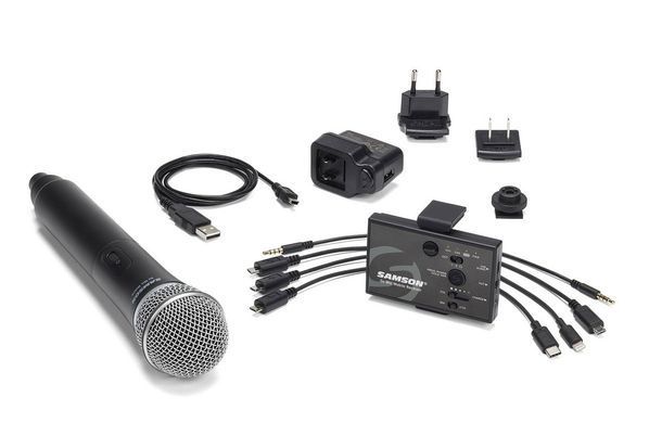 SAMSON GO MIC MOBILE w/Q8 - мікрофонна радіосистема, Черный
