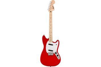 Squier by Fender Sonic Mustang MN Torino Red - Электрогитара, Красный