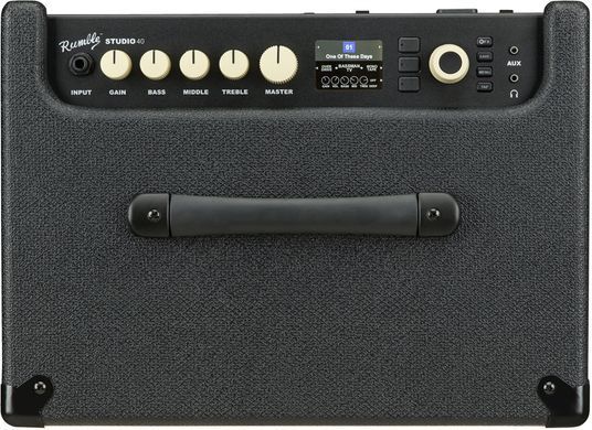 FENDER RUMBLE STUDIO 40 - Бас-гитарный комбоусилитель, Черный