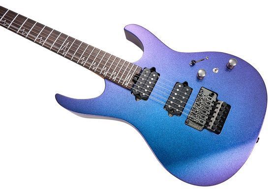 MOOER MMT100 FR (Aurora Purple) - електрогітара, Фіолетовий