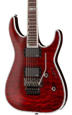LTD MH-1000 (See Thru Black Cherry), Красный