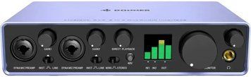 DONNER MUSIC Livejack 2x2-аудіоінтерфейс, Білий