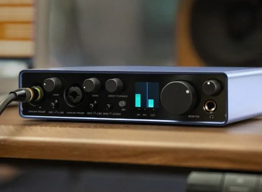 DONNER MUSIC Livejack 2x2-аудиоинтерфейс, Белый