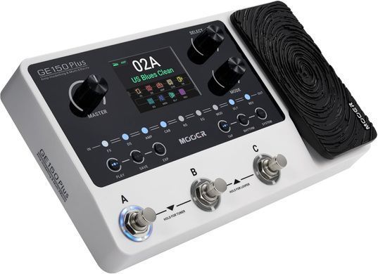 MOOER GE150 Plus - процесор ефнктів, Білий