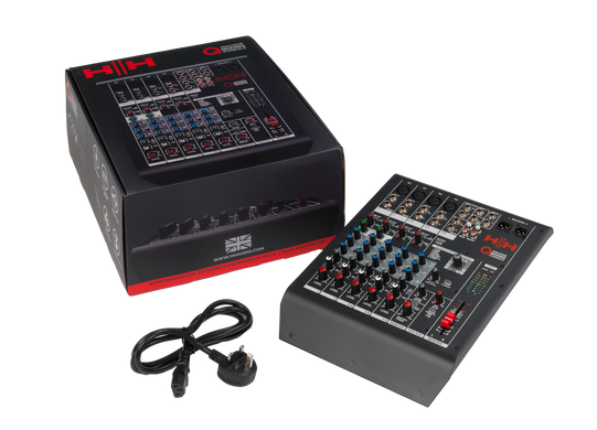 HH Electronics Q8FX - микшерный пульт, Черный