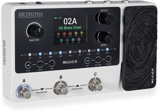 MOOER GE150 Plus - процесор ефнктів, Білий