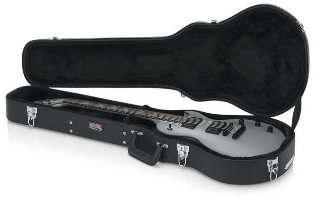 GATOR GW-LPS Gibson Les Paul&reg; Guitar Deluxe Wood Case - кейс для электрогитары, Черный