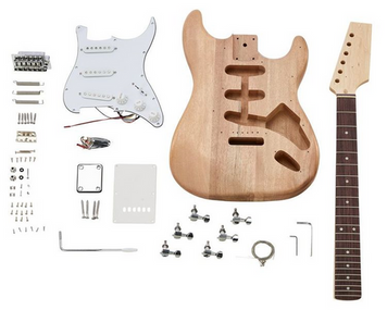 Harley Benton Electric Guitar Kit ST-Style, Натуральний