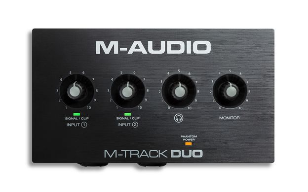 M-AUDIO M-Track Duo, Черный