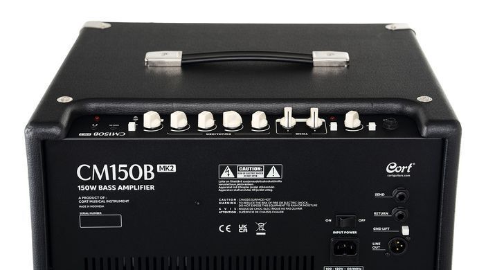 Cort CM150B MKII - Комбоусилитель для бас-гитары, Черный